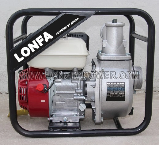 Alimentado por motor Honda Oiriginal Gx160 Gx200 2′ 2 polegadas 2 polegadas 3′ 3 polegadas 3 polegadas 5.5HP 6.6HP 7.0HP 13HP Bomba de água a gasolina